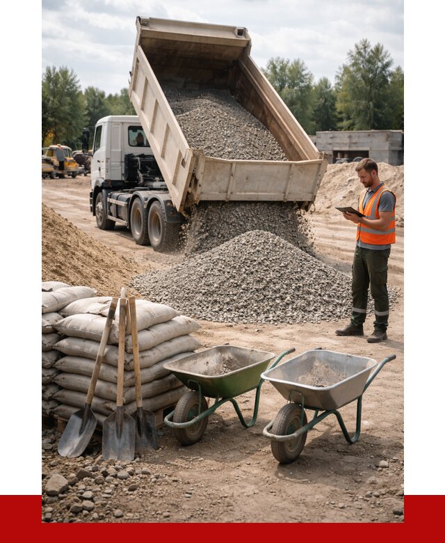 Доставка нерудных материалов в Котельниках от 1274 руб. | ПРОНЕРУДКтн