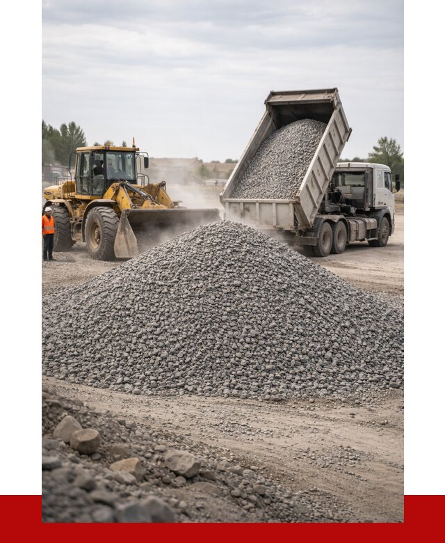 Купить щебень с доставкой в Котельниках от 2655 руб. | ПРОНЕРУДКтн