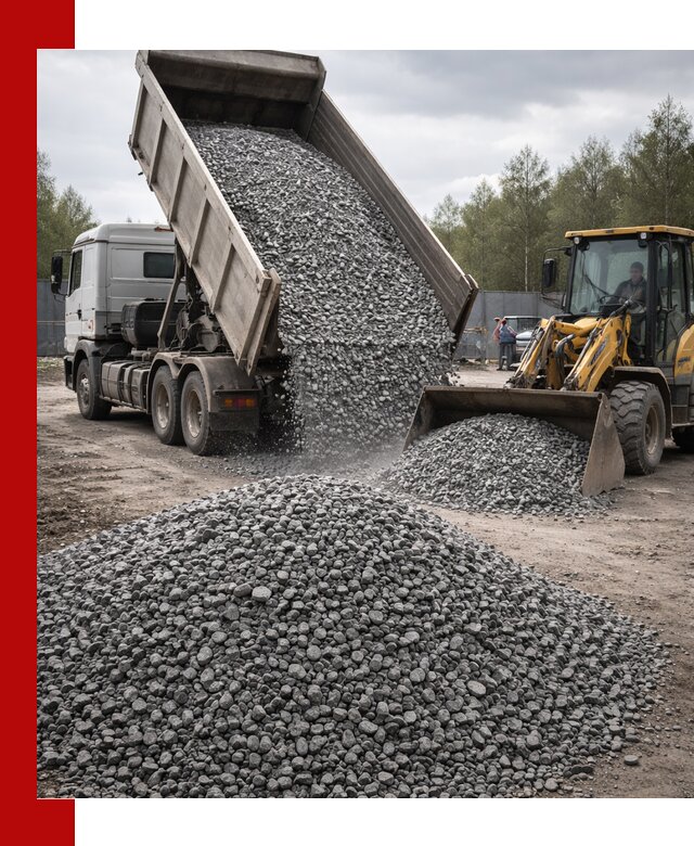 Доставка и продажа щебня гранитного в Котельниках