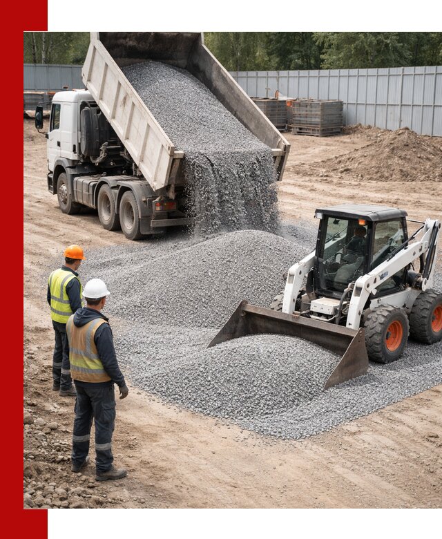 Доставка и продажа гранитного щебня фракции 0-5 в Котельниках