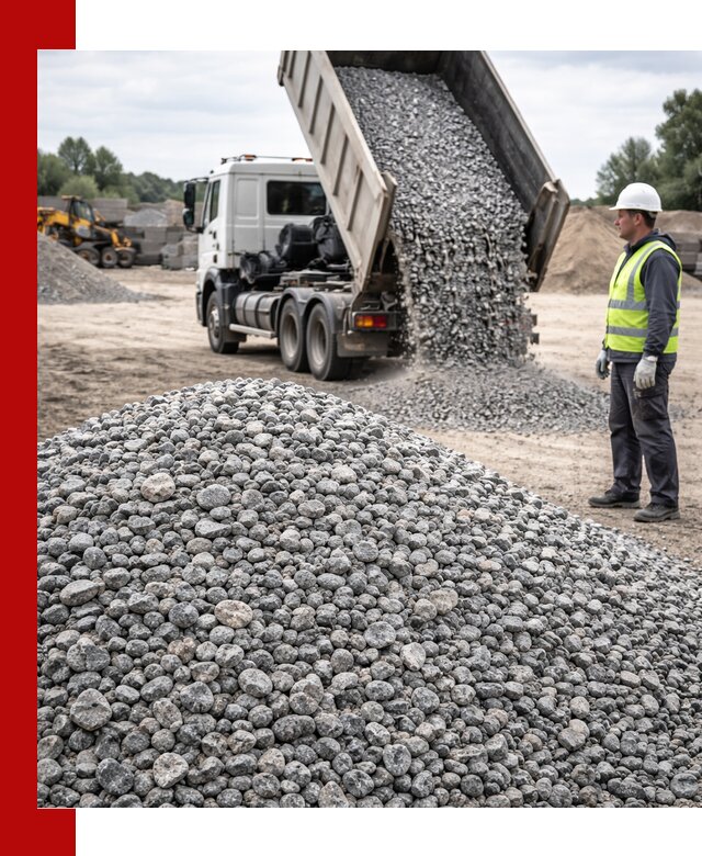 Доставка и продажа гранитного щебня фракции 5-20 в Котельниках