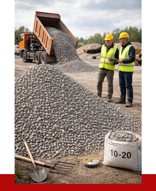 Гранитный щебень фракция 10-20 в Котельниках от 4460 руб.|ПРОНЕРУДКтн