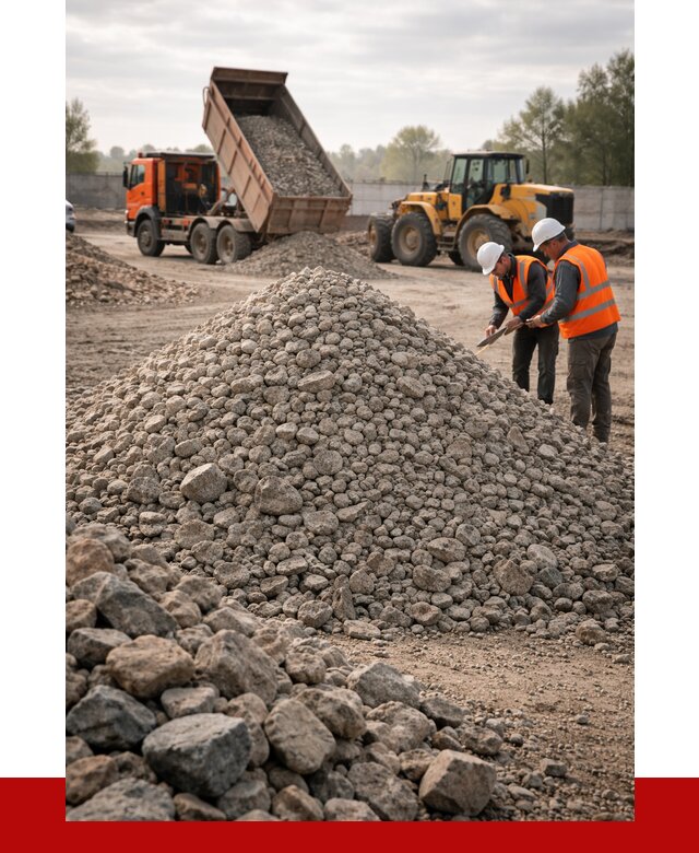 Гранитный щебень фракция 40-70 в Котельниках от 2655 руб ПРОНЕРУДКтн