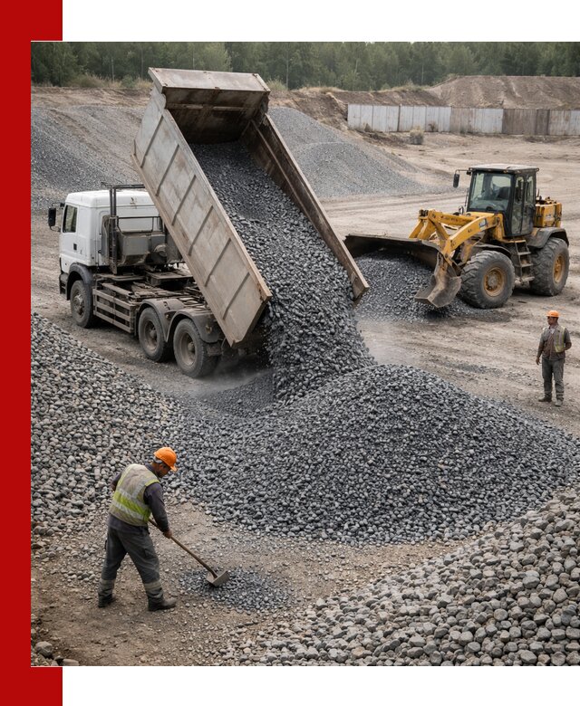 Щебень габбро-диабаз фр. 5-20 с доставкой в Котельниках