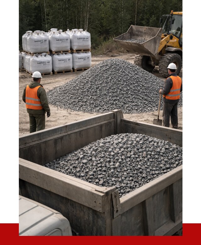 Щебень габбро диабаз 20-40 в Котельниках от 3610 руб. | ПРОНЕРУДКтн