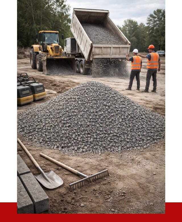 Гравийный щебень купить в Котельниках от 2336 р. ПРОНЕРУДКтн