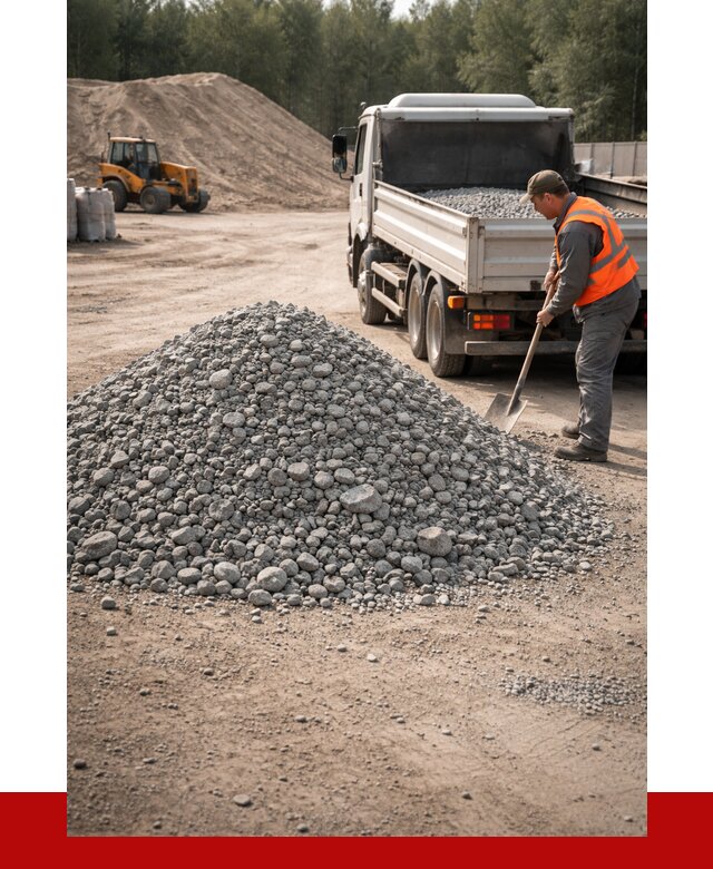 Гравийный щебень фракция 5-10 в Котельниках от 2336 р. | ПРОНЕРУДКтн