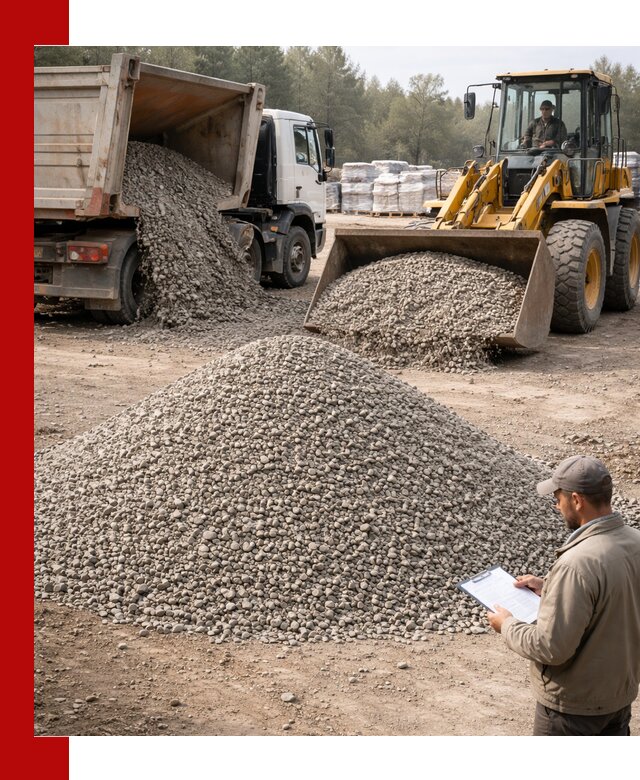 Гравийный щебень фракция 5–10 с доставкой в Котельниках