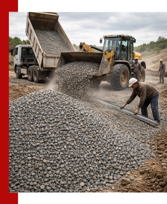 Гравийный щебень фракция 5-20 с доставкой в Котельниках