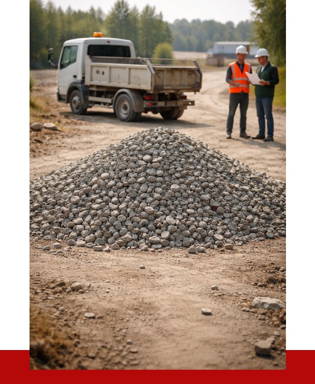 Гравийный щебень фракция 20-40 в Котельниках от 1274 р. | ПРОНЕРУДКтн