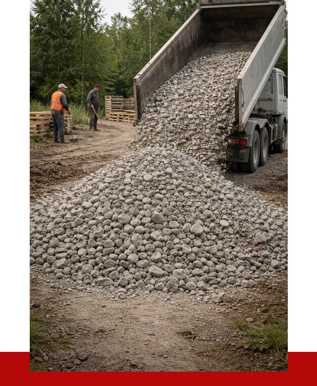 гравийный щебень фракция 70-120 в Котельниках от 2601 р. ПРОНЕРУДКтн