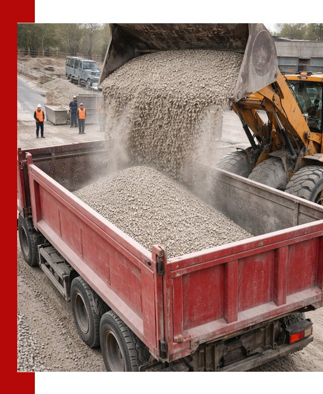 Купить известняковый щебень фракции 0-5 с доставкой в Котельниках