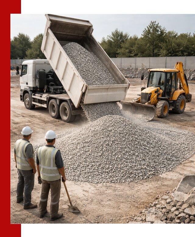 Купить известняковый щебень фракции 5–10 мм с доставкой в Котельниках