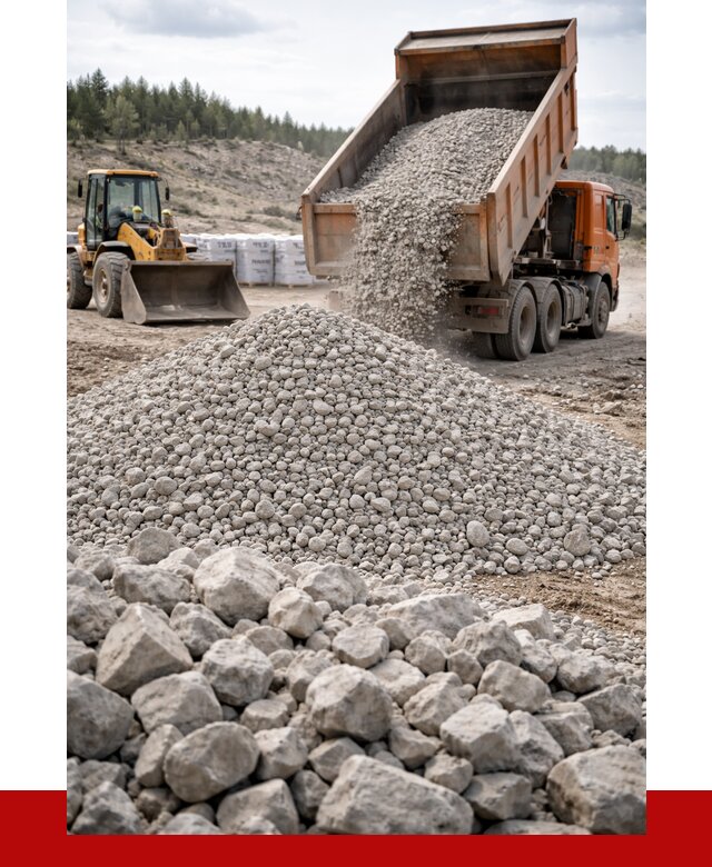 Доломитовый щебень фр. 20-40 в Котельниках от 4460 р. | ПРОНЕРУДКтн