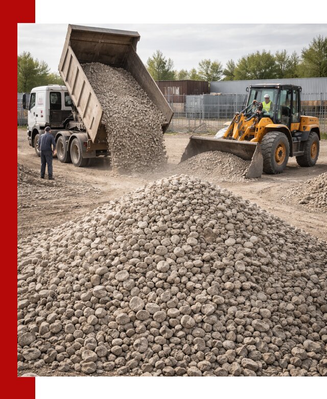 Доломитовый щебень фракции 20–41 с доставкой в Котельниках