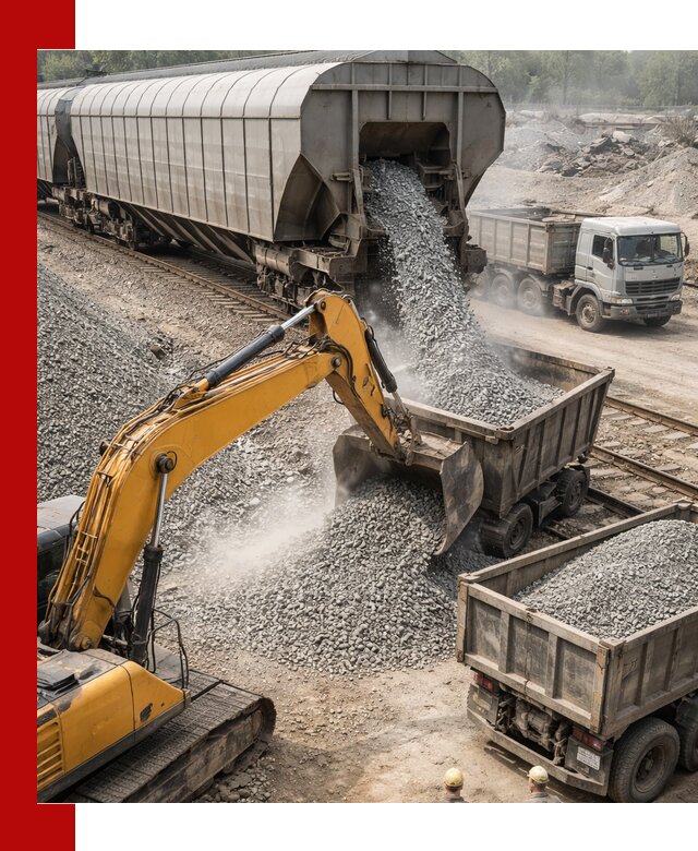 Доставка железнодорожного щебня в Котельниках крупными партиями быстрого отгруза