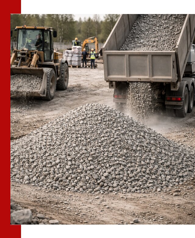 Вторичный щебень фракции 5-20 в Котельниках — доставка и продажа крупнотоннажно