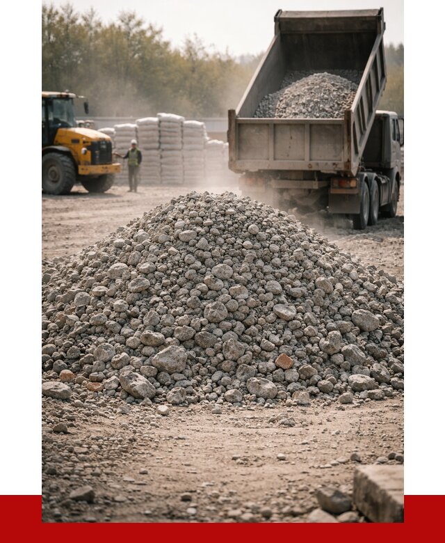 Вторичный щебень фракция 70-150 в Котельниках от 1487 р. | ПРОНЕРУДКтн