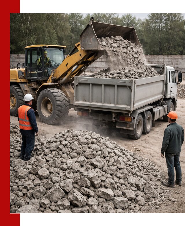 Вторичный щебень фракция 70–150 в Котельниках с доставкой