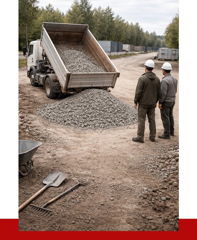 Бетонный щебень фракция 5-20 в Котельниках от 3398 р., ПРОНЕРУДКтн