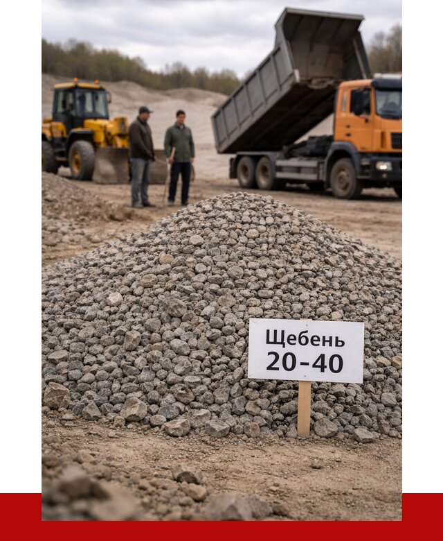 Бетонный щебень фракция 20-40 в Котельниках от 2601 р. | ПРОНЕРУДКтн