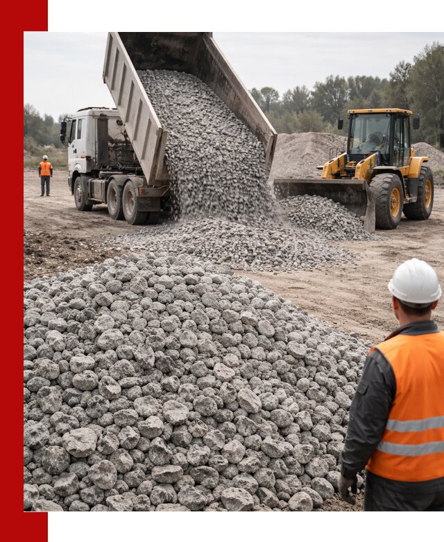 Доставка бетонного щебня фракции 20-40 в Котельниках