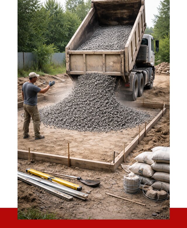 Купить щебень для фундамента в Котельниках от 4778 р. | ПРОНЕРУДКтн