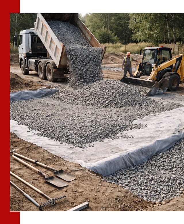 Щебень для фундамента с доставкой в Котельниках