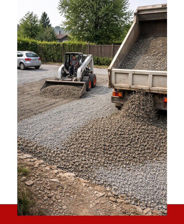 Щебень для парковки в Котельниках с доставкой от 1274 р.| ПРОНЕРУДКтн