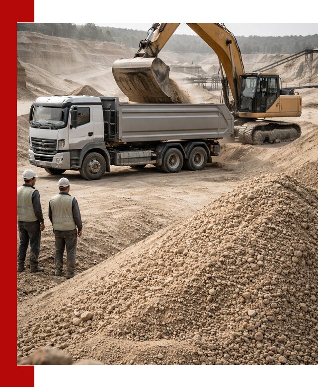 Карьерный крупнозернистый песок с доставкой в Котельниках