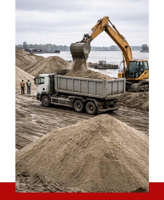 Купить речной песок навалом в Котельниках от 1911 р., ПРОНЕРУДКтн