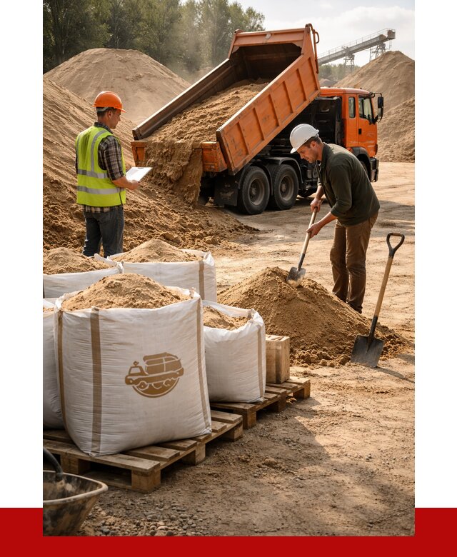 Строительный песок в Котельниках от 2336 р. с доставкой, ПРОНЕРУДКтн