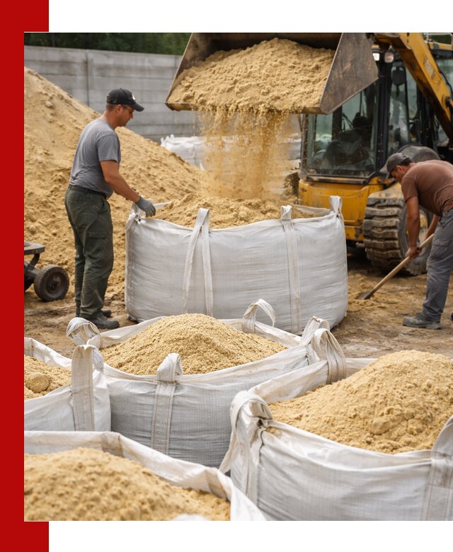 Поставка качественного песка для кладки в Котельниках