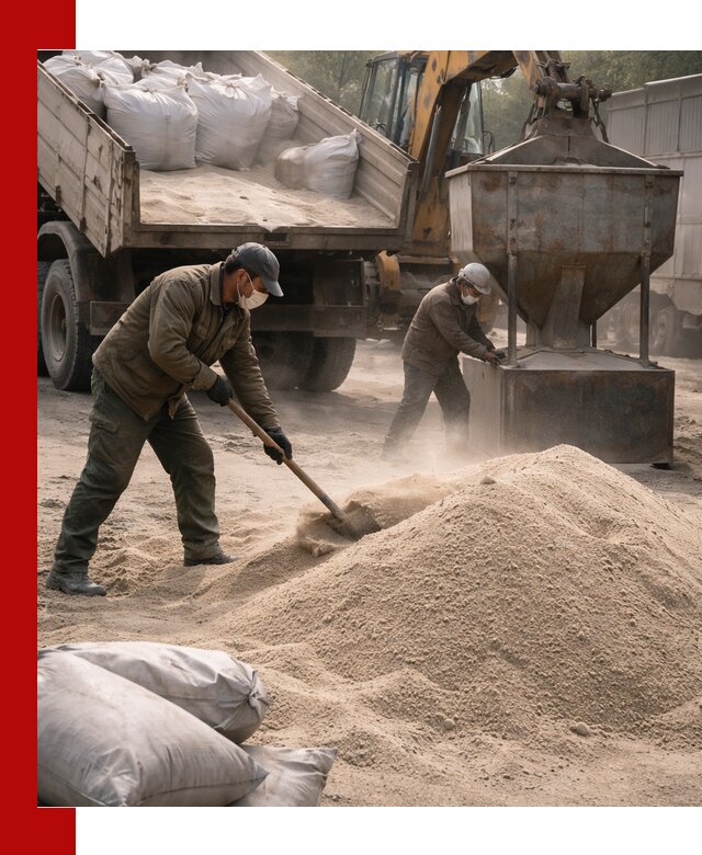 Кварцевый песок для пескоструя в Котельниках — доставка и качество