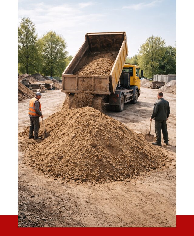 Пескогрунт в Котельниках от 4460 р. с доставкой от ПРОНЕРУДКтн