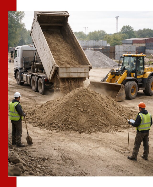 Доставка и продажа пескогрунта оптом и в розницу в Котельниках