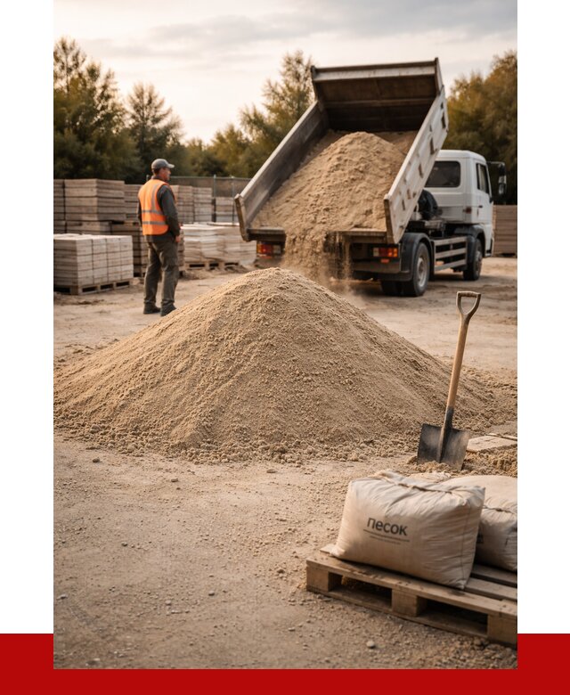 Купить сухой песок в Котельниках с доставкой от 2548 р. | ПРОНЕРУДКтн