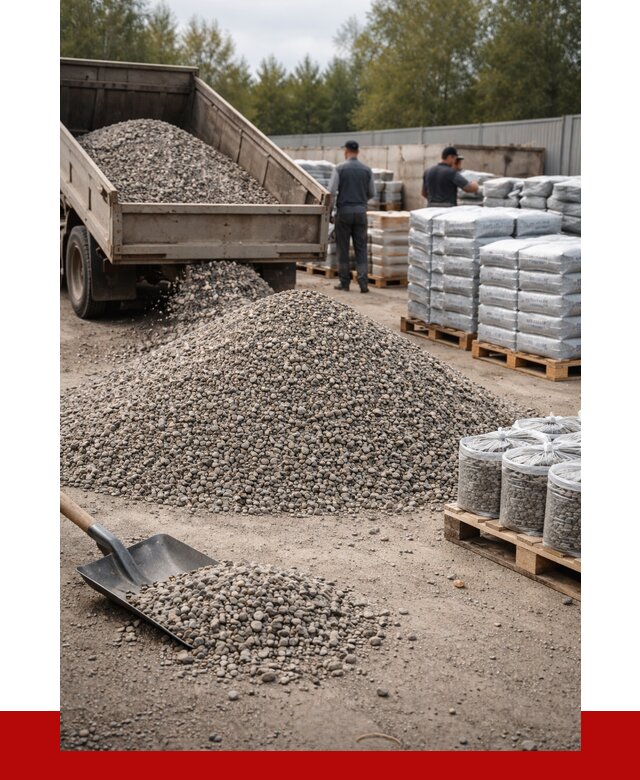 Гравий фракция 5-20 в Котельниках купить от 2442 р. ПРОНЕРУДКтн