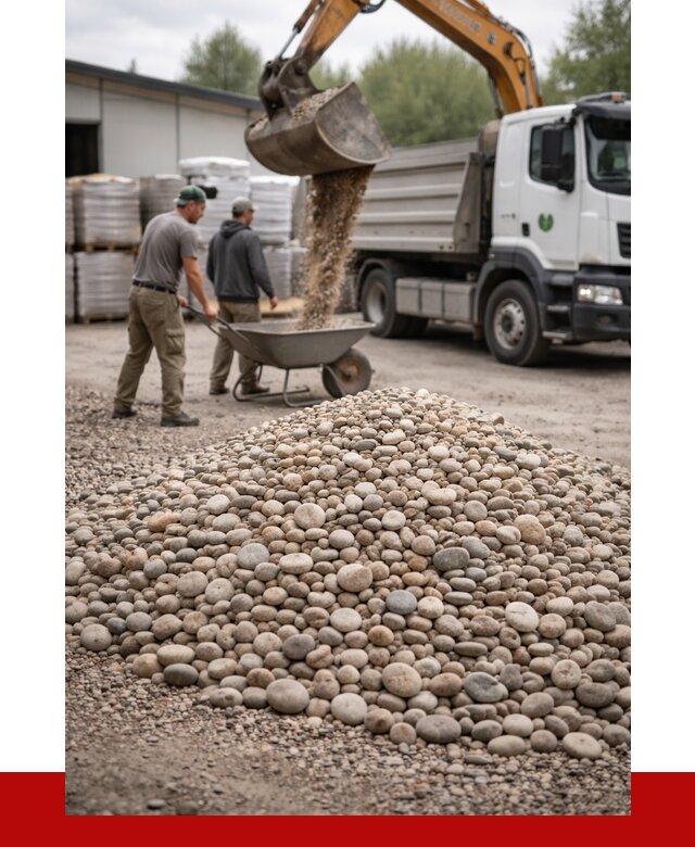 Галька декоративная в Котельниках от 3398 р. за куб | ПРОНЕРУДКтн