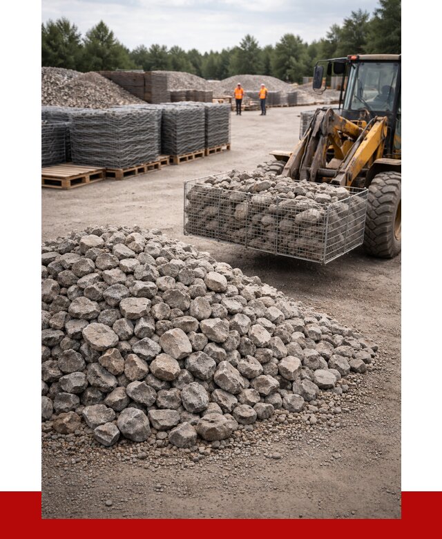 Камень для габионов фракция 70-150 в Котельниках от 4460 р. | ПРОНЕРУДКтн