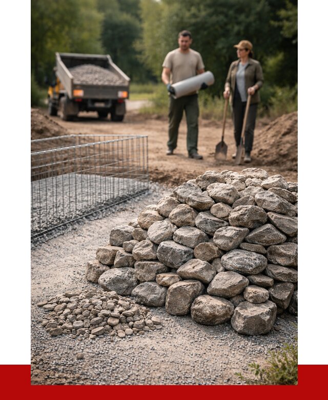 Камень для габионов фракция 100-200 в Котельниках от 5097 р. | ПРОНЕРУДКтн