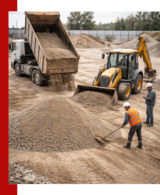 Поставка и доставка ПГС С4 в мешках и самосвалах в Котельниках