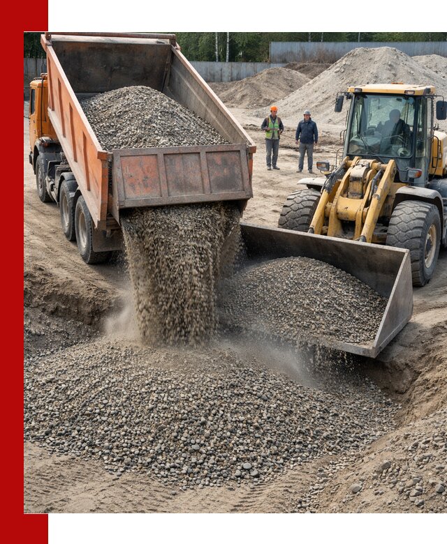 Доставка щпс С9 самосвалами по выгодным тарифам в Котельниках