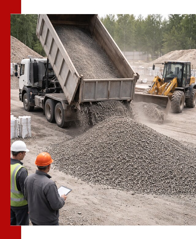 Доставка и продажа гранитного отсева 0-10 в Котельниках