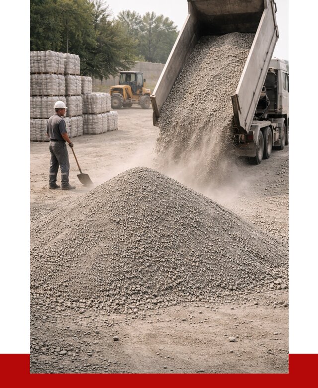 Купить известняковый отсев 0-5 в Котельниках от 9025 р. | ПРОНЕРУДКтн