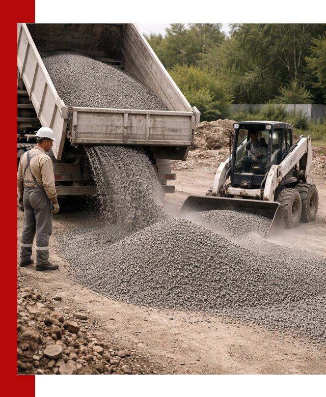 Доставка гравийного отсева 0-5 в Котельниках оптом и в розницу