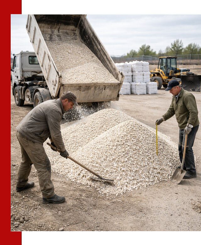 Мраморная крошка с доставкой и разгрузкой в Котельниках