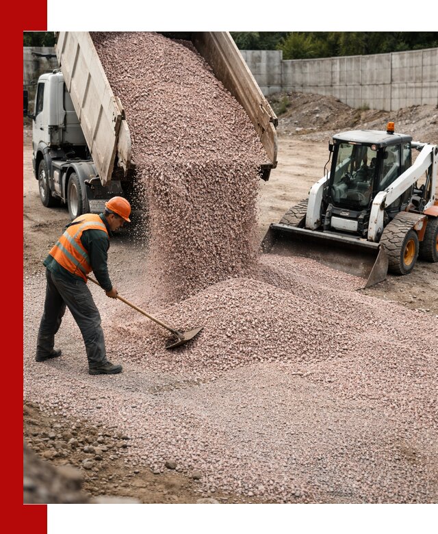 Крошка розовый гранит с доставкой в Котельниках от производителя