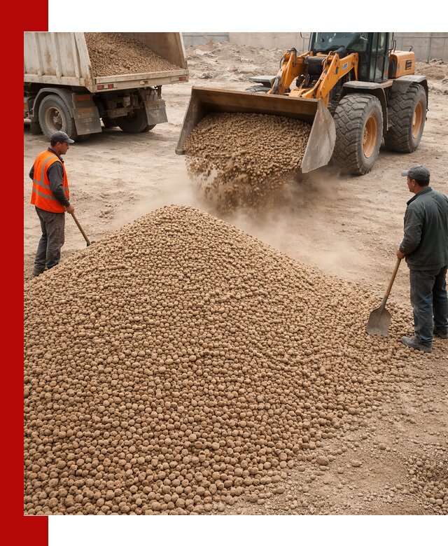 Керамзит фракция 10-20 с доставкой в Котельниках