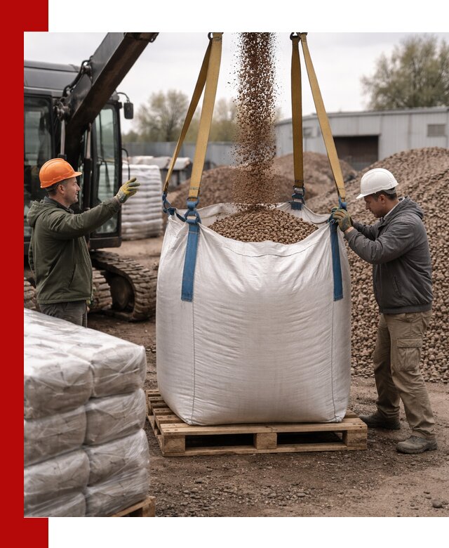 Керамзит в биг-бегах с доставкой в Котельниках